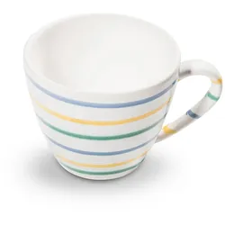 Gmundner Keramik Buntgeflammt, Kaffeetasse Gourmet 0,2 Liter