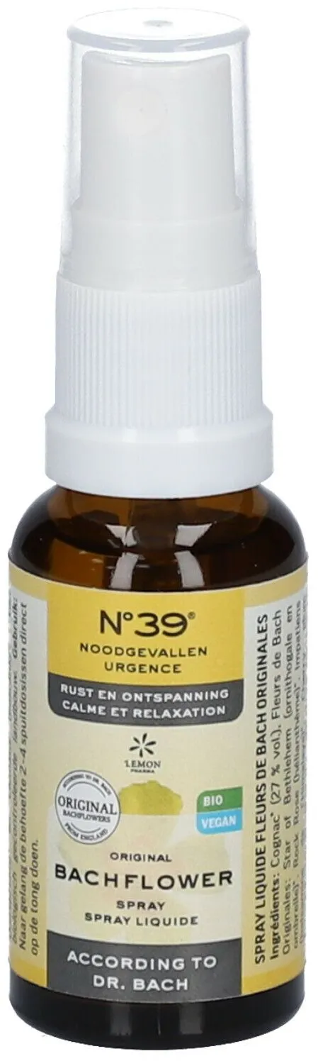 No. 39® Notfall Original Bachblüten Tag Spray