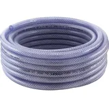 elc construction électronique Gewebeschlauch PVC 50 m transparent