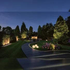 Paulmann Plug & Shine Stone Ø 28 cm IP67 Warmweiß