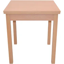 Hofmann Living And More Essgruppe "Berta", braun (braun, braun, buchefarben), B:45cm H:95cm T:48cm, Massivholz, HOFMANN LIVING AND MORE, Sitzmöbel-Sets, Essgruppe