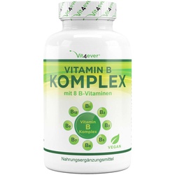 Vitamin B Komplex – 8 B-Vitamine – 365 Tabletten