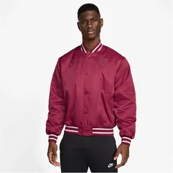 NIKE FC Barcelona Authentic Satin Dugout-Jacke Herren 620 - noble red/noble red M