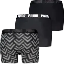 Puma Boxershorts schwarz / weiß L 3er Pack