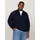 Tommy Hilfiger Big & Tall Cardigan "BT-PIMA ORG CTN CASHMERE ZTHRU-B", Herren, Gr. XXL, blau (desert sky), Strick, Obermaterial: 95% Baumwolle, 5% Kaschmir, TOMMY HILFIGER BIG & TALL, regular fit, Rippbündchen, Strickjacken