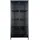 House Nordic Vitrine Brisbane 80 x 35 x 175 cm Schwarz