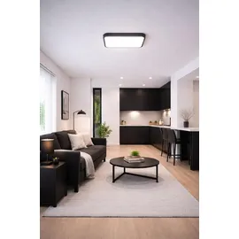 V-Tac Deckenleuchte LED 48 W 420 mm schwarz 5160 lm IP44