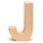 Glorex  Papp-Buchstabe J 17,5 x 5,5 cm