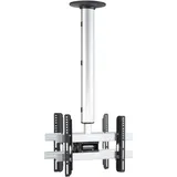 VCM Deckenhalterung CM 3 Double, silber