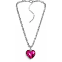 Allgäu Rebell Kette mit Anhänger Rosalind pink