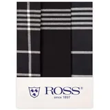 Ross - Geschirrtücher - 1837-3er-Pack (50 x 70cm Schwarz)