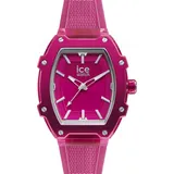 Quarzuhr ICE-WATCH "ICE boliday - Women Plastic Small 3H" Armbanduhren pink Damen Armbanduhr, Damenuhr, Silikonarmband, analog