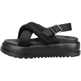 Buffalo Plateausandale Damen Schwarz 40