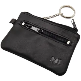 myledershop Kalbsleder Schlüsseltasche MJ-Design-Germany (Schwarz)