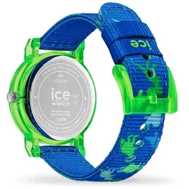 ICE-Watch Ice Watch Learning Kinderuhr Grüner Dinosaurier 22693 - Blau/Weiß