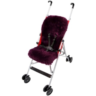 Lammfell - BUGGY Einlage Kinderwagen Felleinlage Baby Merino Schaffell 75x33 cm