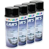 Lackspray Spraydose Sprühlack Cars Dupli Color 706875 schwarz metallic 4 X 400 ml