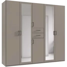WIMEX Drehtürenschrank Diver 225 x 207 x 58 cm Schwarz