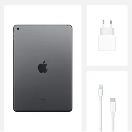 Apple iPad 10,2 " (8. Generation 2020) 32 GB Wi-Fi space grau