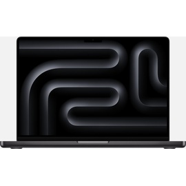Apple MacBook Pro 14.2" Space Black, M3 Max - 16 Core CPU / 40 Core GPU, 64GB RAM, 2TB SSD, DE ([2023 / Z1AU / Z1AV / Z1AW])