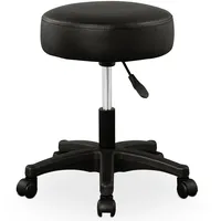 CASARIA Rollhocker schwarz