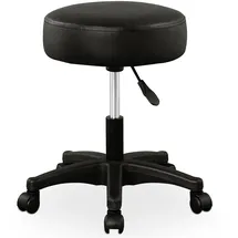 CASARIA Rollhocker schwarz