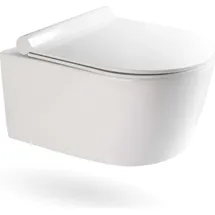 VILSTEIN Hänge WC mit WC-Sitz Weiß