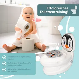 pilsan Töpfchen mit Spülgeräusch Pinguin, Kindertoilette