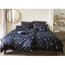 ELEGANTE Sorbet Floral Nachtblau 155 x 220 cm + 80 x 80 cm