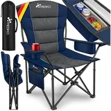 TRESKO Campingstuhl CPS-002 Blau