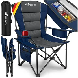 TRESKO Campingstuhl CPS-002 Blau