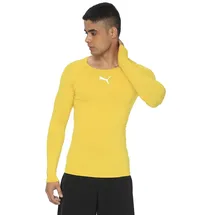 Puma LIGA Baselayer langarm Funktionsshirt Herren 06 cyber yellow M