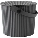 hachiman-kasei.co.,ltd Hachiman Omnitool Mehrzweck-Eimer 4 Liter - Grau/Uni