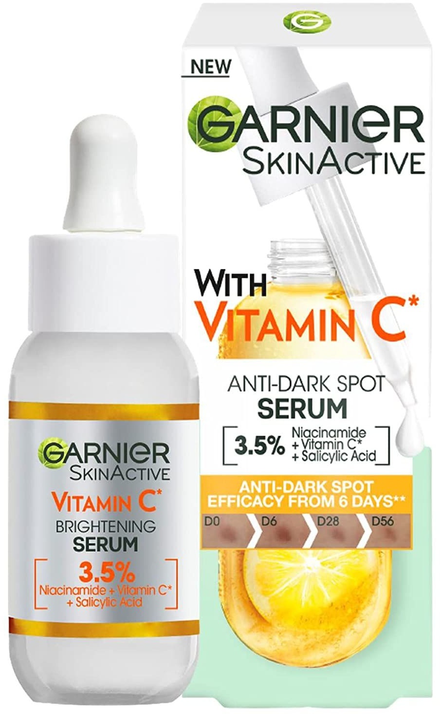 Garnier Vitamin C Serum für das Gesicht, Glow-Booster, Aufhellendes Pickel & dunkle Flecke 1 St Unisex