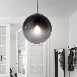 GLOBO Rauchglas 1-flg. 20 cm rund grau