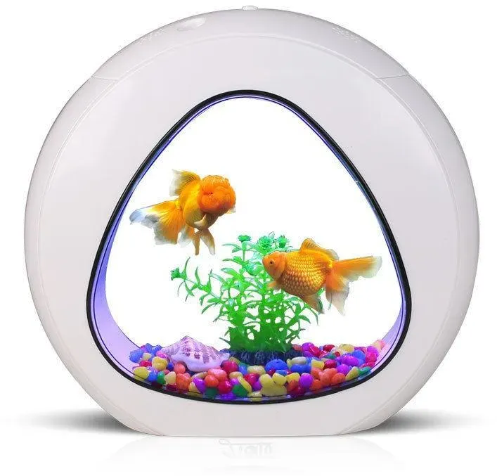 Sunsun Smart Aqua 4L – Weißes 4L Aquarium-Set