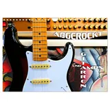 Calvendo Gitarren und Amps - abgerockt (Wandkalender 2026 DIN A4 quer), CALVENDO Monatskalender:
