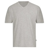 Trigema Herren 637203 T-Shirt Grau (hellgrau-melange 110), XL,