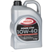 Motoröl Meguin Power Synt 10W-40 5 Liter teilsynthetisch