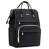 LOVEVOOK Rucksack Damen, Wasserdicht Laptop rucksack 15,6 Zoll Groß Backpack Schulrucksack Tasche Mädchen Teenager Ladeanschluss, Rucksäcke Daypacks für Schule Arbeit Uni Business Büro