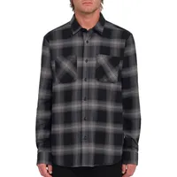 Volcom Flannel Hemd Netastone schwarz - M