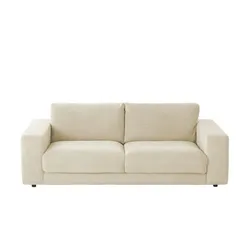 Jette Home Cordsofa  Sila , creme , Maße (cm): B: 230 H: 85 T: 127