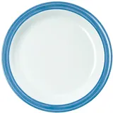 Waca 1924 Dessertteller Kunststoffteller Dm 195 mm, Farbe:Bistro blau