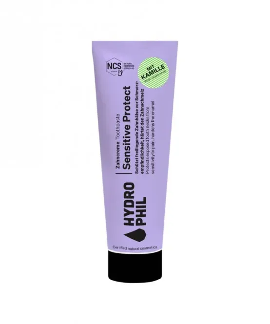 Hydrophil Zahncreme Sensitive Protect mit Fluorid