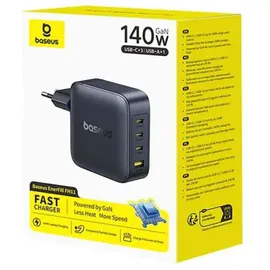 Baseus EnerFill FH11 GaN 140W EU Kosmos Schwarz
