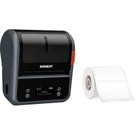 Niimbot B3S_P Grau Etikettendrucker Thermodirekt 203 x 203 dpi Etikettenbreite (max.): 75mm Bluetooth®,