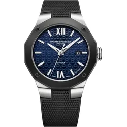 Baume & Mercier Riviera 42mm M0A10768 - blau,mit satiniertem Sonnenschliff,schwarz - 42mm