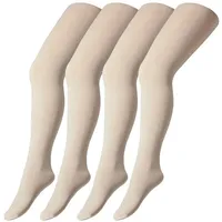 CAMANO 4er Pack fine Strumpfhosen 40 DEN Kinder 0002