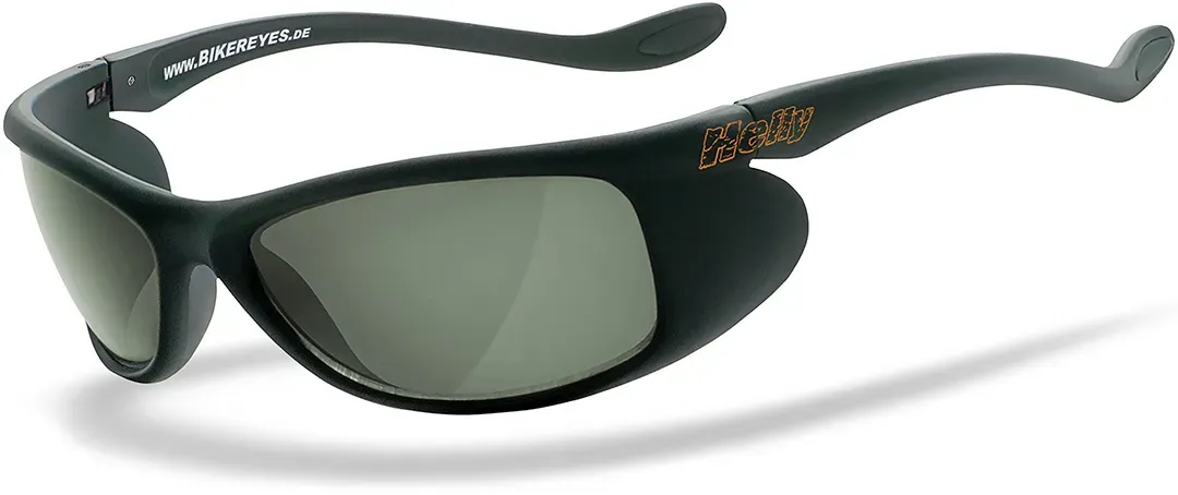 Helly Bikereyes Top Speed 4 Polarisierte Sonnenbrille, schwarz-grau für Männer