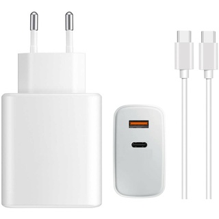 65W+18W Dual USB C Schnellladegerät für Google Pixel Netzteil 2 Meter USB Ladekabel GAN Charge USB C Adapter für Google Pixel 8 8 Pro 7 7Pro 6 6Pro Pixel 5 5a 5G 4 4a 4a 5G 4XL 3 Pixel Fold